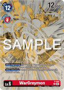WarGreymon [P-050] (Digimon Illustration Competition Pack 2023) [Cartas promocionales]