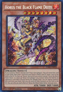 Horus le Monarque de la Flamme Noire [PHNI-FR018] Secret Rare