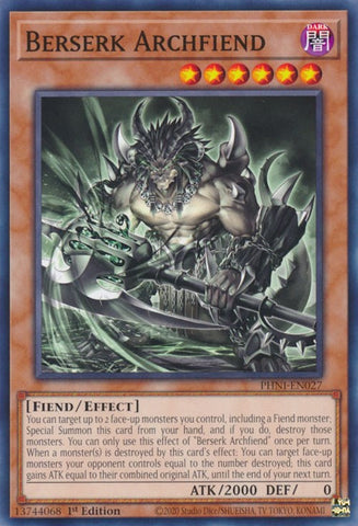 Archidemonio Berserk [PHNI-EN027] Común
