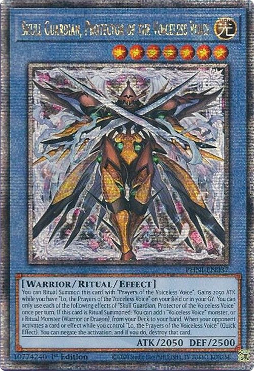 Gardien Crâne, Protecteur de la Voix muette [PHNI-FR037] Quarter Century Secret Rare