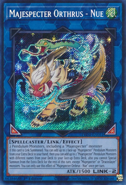 Orthrus Majesspectre - Nue [PHNI-FR051] Secret Rare