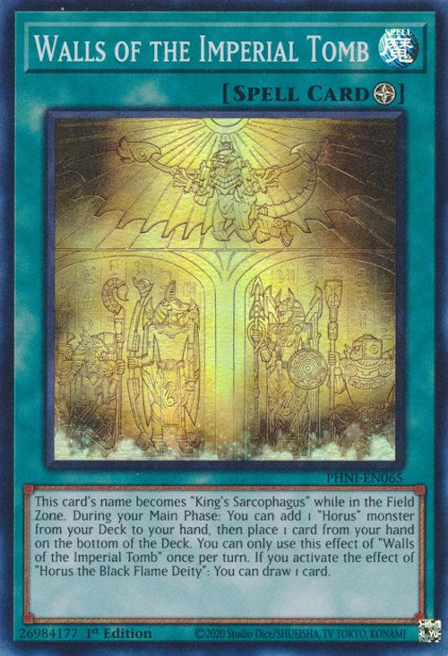 Murs du Tombeau Impérial [PHNI-FR065] Super Rare