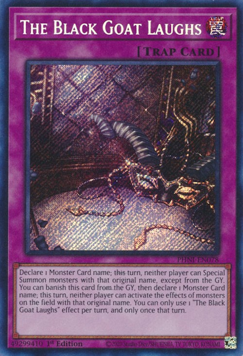 La Chèvre Noire Rit [PHNI-EN078] Secret Rare