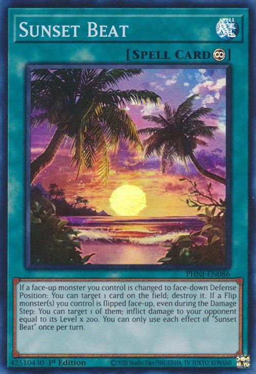 Sunset Beat [PHNI-FR086] Super Rare