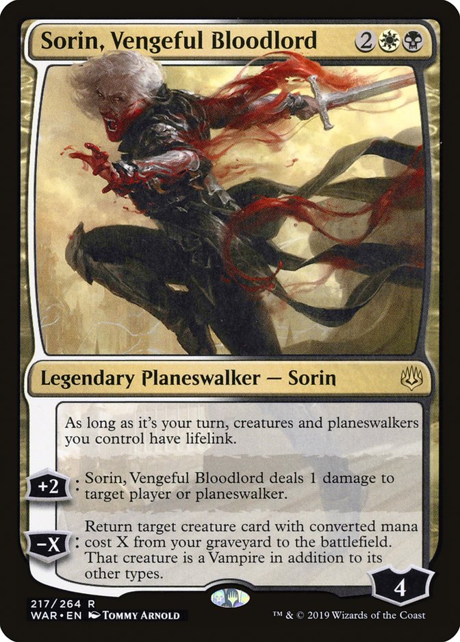 Sorin, le Seigneur de sang vengeur [La Guerre des Planeswalkers]