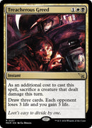 Avarice traîtresse (pack promo) [Meurtres au manoir Karlov Promos]