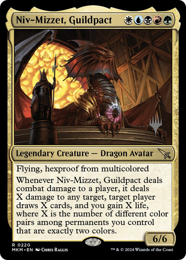 Niv-Mizzet, le Pacte des Guildes (Promo Pack) [Meurtres au Manoir Karlov – Promos]
