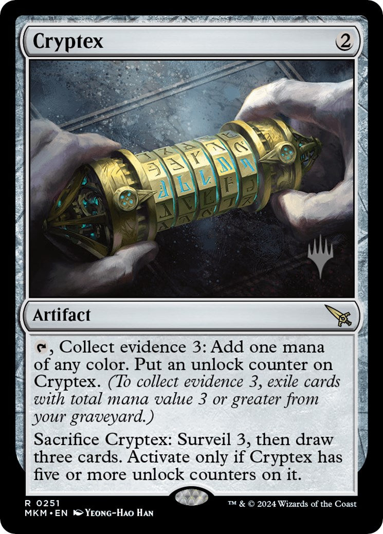Cryptex (Pack promo) [Meurtres au Manoir Karlov - Promos]