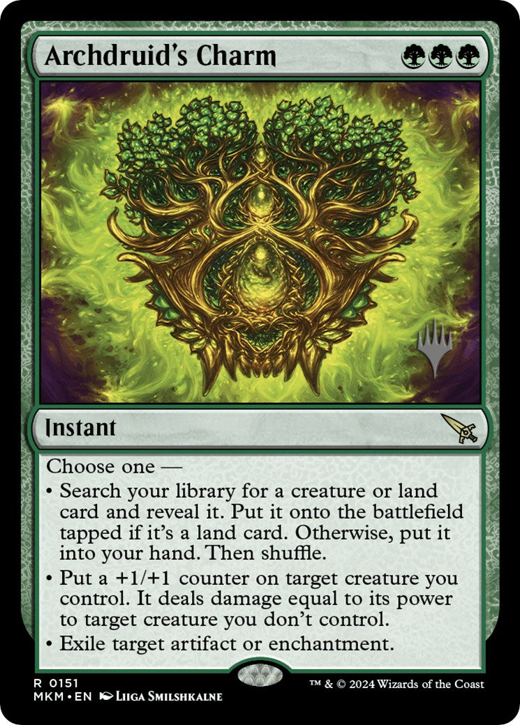 Amulette de l'Archidruide (Pack promo) [Meurtres au manoir Karlov Promos]