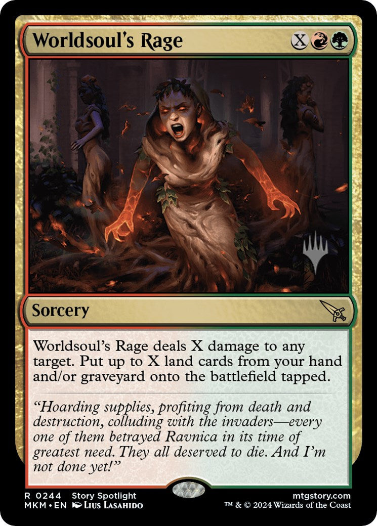 Rage de l'âme du monde (Pack promo) [Meurtres au manoir Karlov Promos]