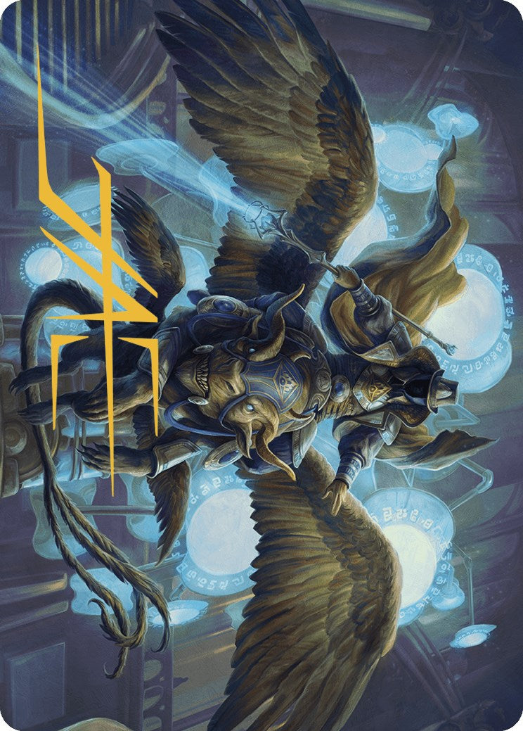 Ezrim, chef d’agence (signature estampée or) [Série d’illustrations Meurtres au Manoir Karlov]