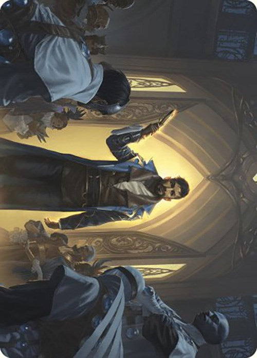 Carte d'art Arrivée propice [Série d'art Meurtres au manoir Karlov]
