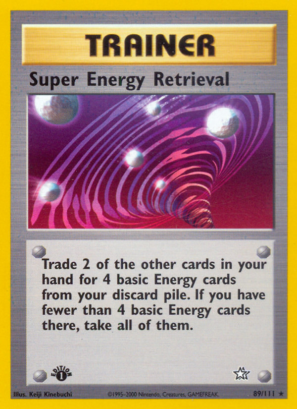 Super Energy Retrieval (89/111) [Neo Genesis 1ª Edición]