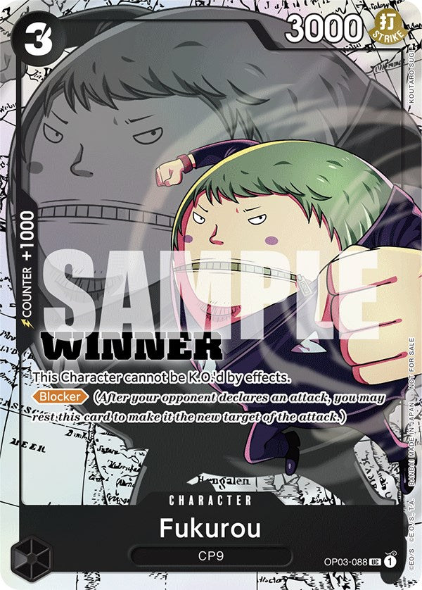 Fukurou (Paquete de ganadores vol. 6) [Cartas promocionales de One Piece]
