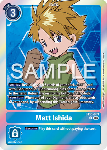 Matt Ishida [BT15-083] [Apocalipsis Exaltado]