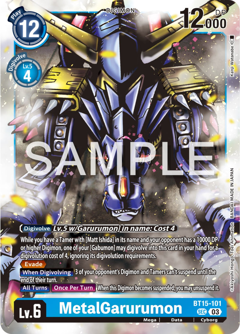 MetalGarurumon [BT15-101] [Excede Apocalipsis]