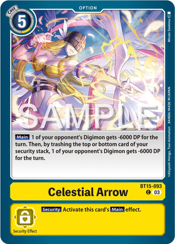 Flecha Celestial [BT15-093] [Apocalipsis Excedido]