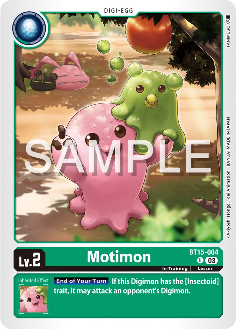 Motimon [BT15-004] [Apocalipsis Excedido]