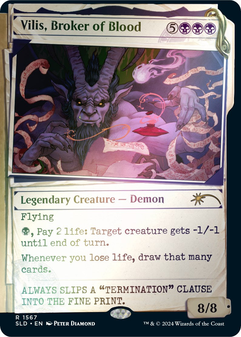 Vilis, corredor de sangre (foil arcoíris) [Secret Lair Drop Series]