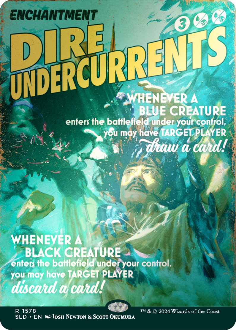 Corrientes Subterráneas Siniestras (arcoíris foil) [Serie Secret Lair Drop]