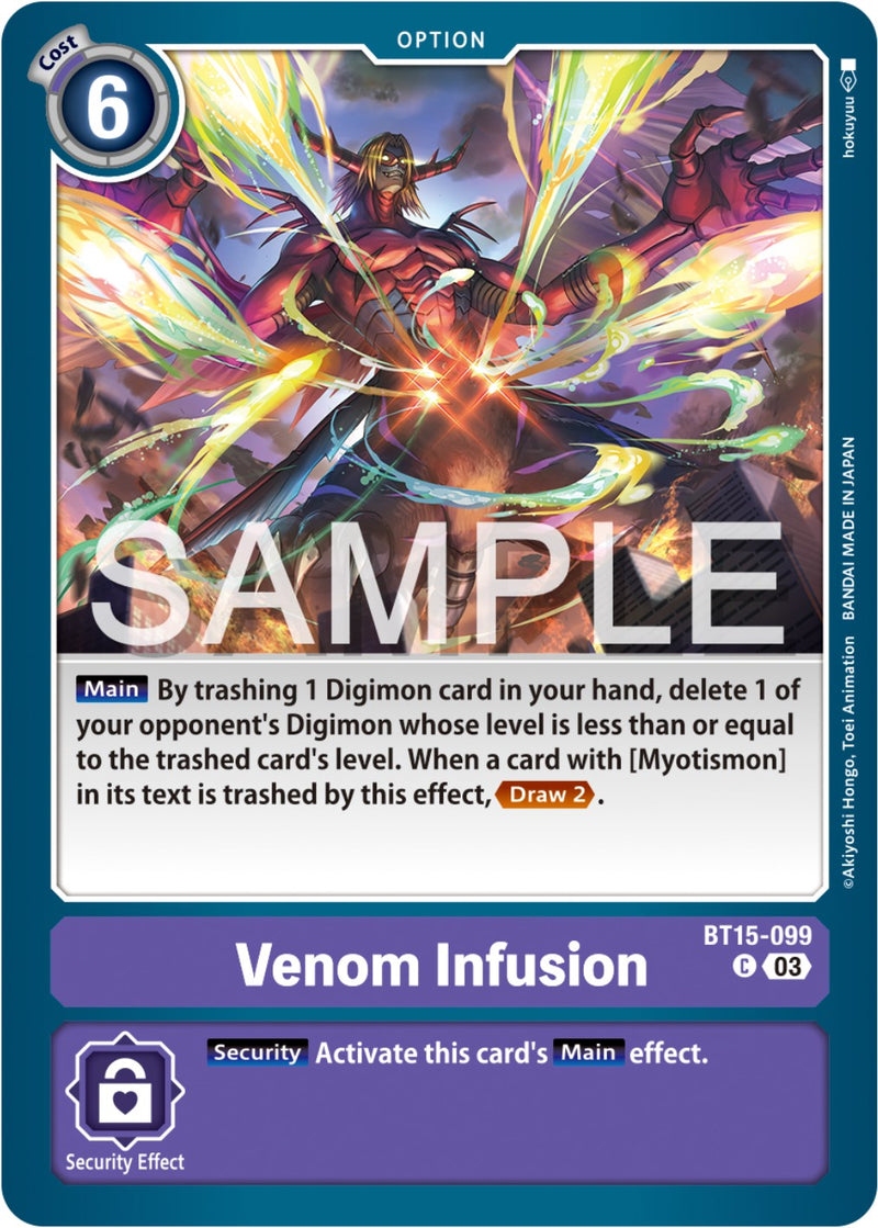 Inyección Venenosa [BT15-099] [Exceed Apocalypse]