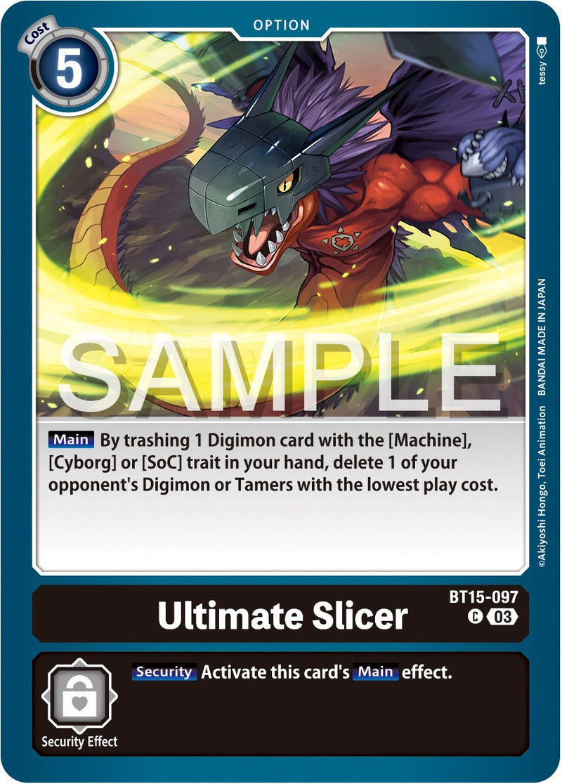 Cortadora Suprema [BT15-097] [Exceed Apocalypse]