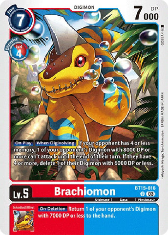 Brachiomon [BT15-016] [Apocalipsis Excedido]