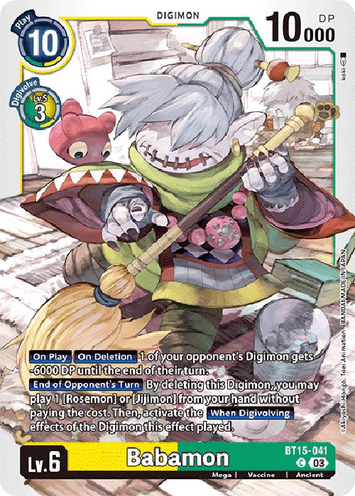 Babamon [BT15-041] [Apocalipsis Excedido]
