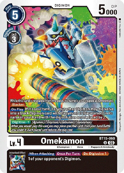 Omekamon [BT15-060] [Apocalipsis Excedido]
