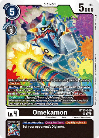 Omekamon [BT15-060] [Apocalipsis Excedido]
