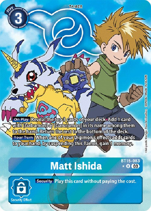 Matt Ishida [BT15-083] (Arte Alternativo) [Exceed Apocalypse]