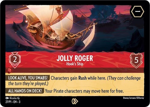 Jolly Roger - Barco del Capitán Garfio (27) [Cartas Promocionales]