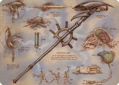 Carte d'art Bâton de domination [Série d'art Les Frères de la guerre]