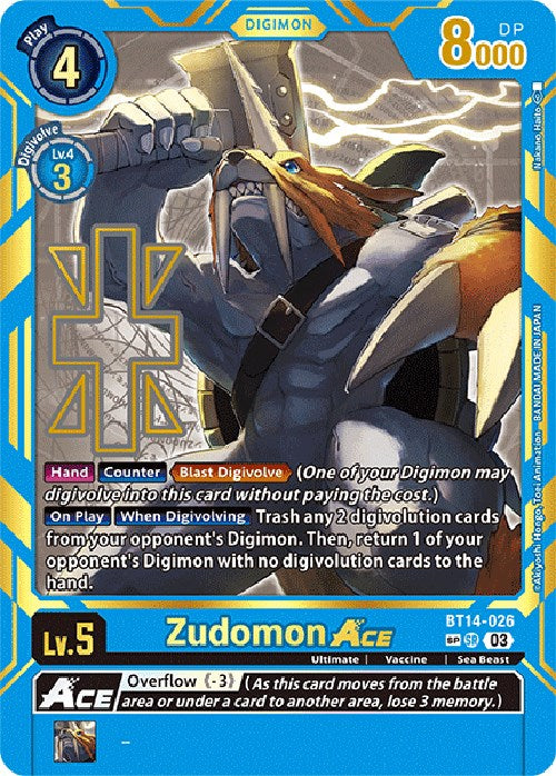 Zudomon As [BT14-026] [Exceed Apocalypse]