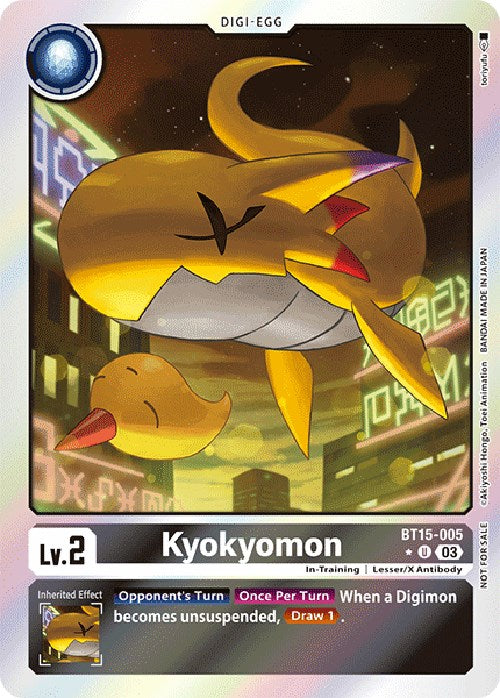 Kyokyomon [BT15-005] (Paquete de promoción Exceed Apocalypse Box) [Promocionales de Exceed Apocalypse]
