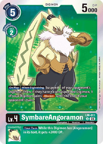 SymbareAngoramon [LM-011] (Exclusivo en inglés) [Exceed Apocalypse]