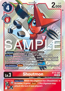 Shoutmon [BT10-008] (Ganador Pre-Lanzamiento Exceed Apocalypse) [Cartas Pre-Lanzamiento Exceed Apocalypse]