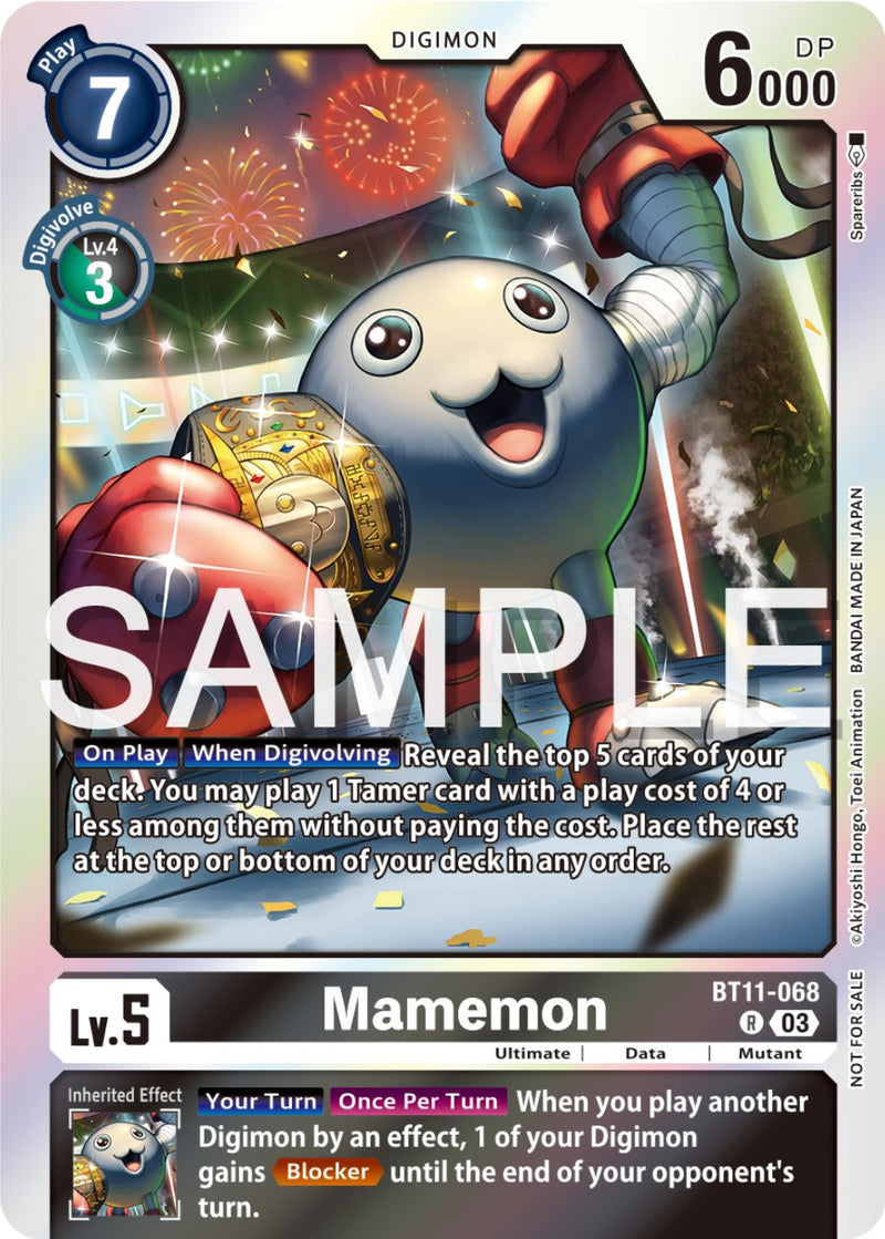 Mamemon [BT11-068] (Official Tournament Pack Vol.12) [Promocionales de fase dimensional]