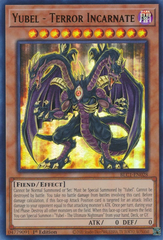 Yubel - Terreur Incarnée [BLC1-FR028] Ultra Rare