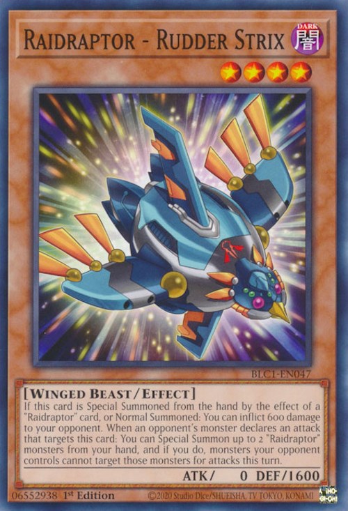 Raidraptor - Rudder Strix [BLC1-FR047] Commune