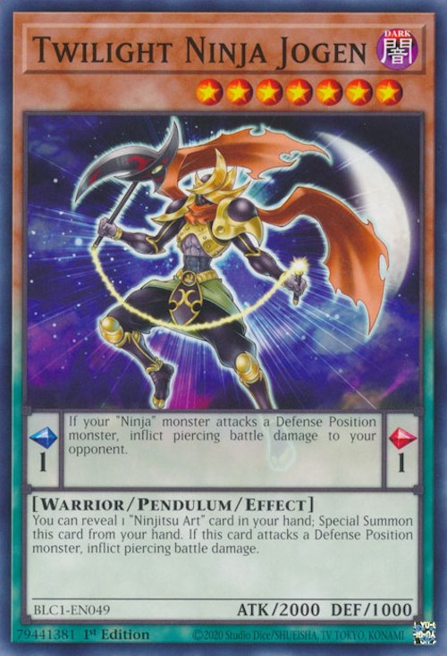 Ninja Crépusculaire Jogen [BLC1-FR049] Commune