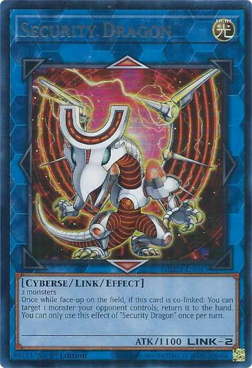 Dragon Sécurité (Argent) [BLC1-FR043] Ultra Rare