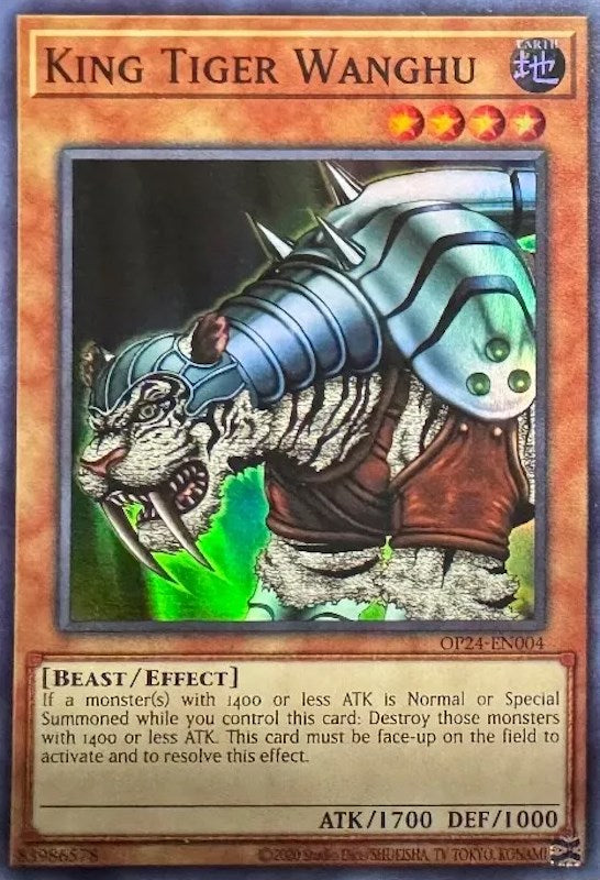 King Tiger Wanghu [OP24-FR004] Super Rare