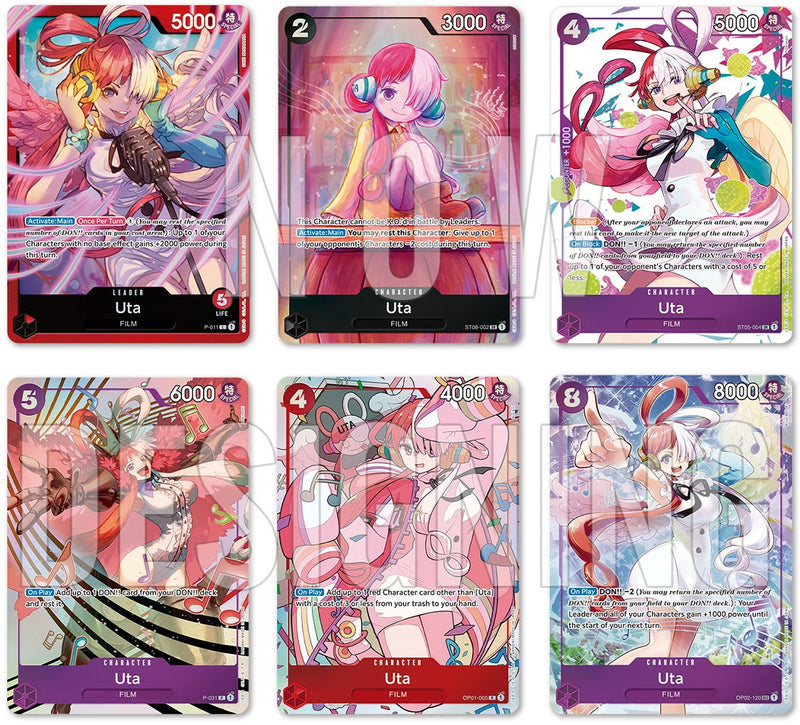 Colección de cartas premium -Uta-