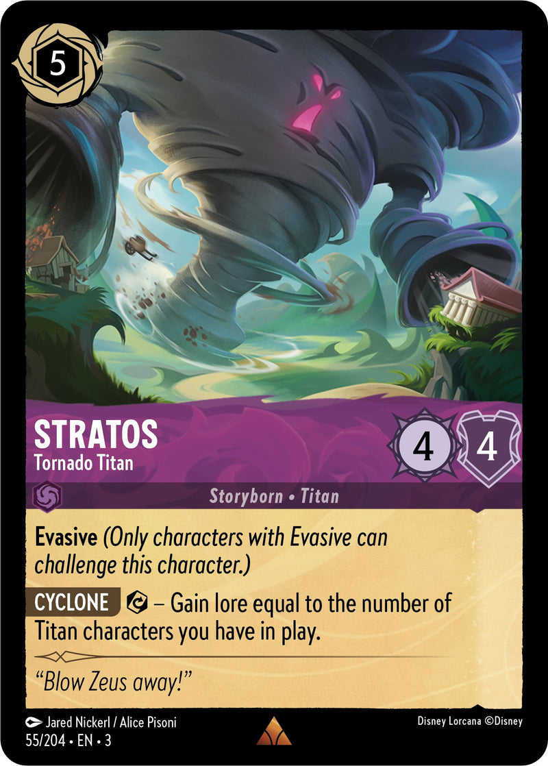 Stratos - Titán Tornado (55//204) [Into the Inklands]
