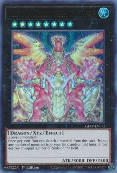 Dragon Solaire Hiératique Souverain d'Héliopolis [GFTP-EN052] Ultra Rare