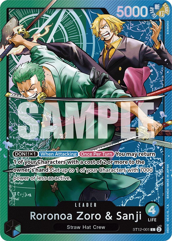 Roronoa Zoro y Sanji [Mazo de Inicio: Zoro y Sanji]