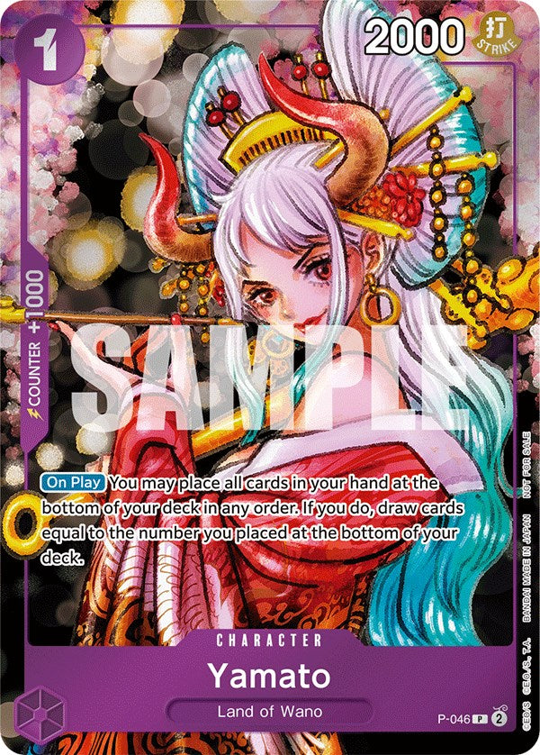 Yamato (Paquete de evento Vol. 3) [Cartas promocionales de One Piece]