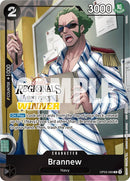 Brannew (Regional en línea 2024) [Ganador] [Cartas promocionales de One Piece]