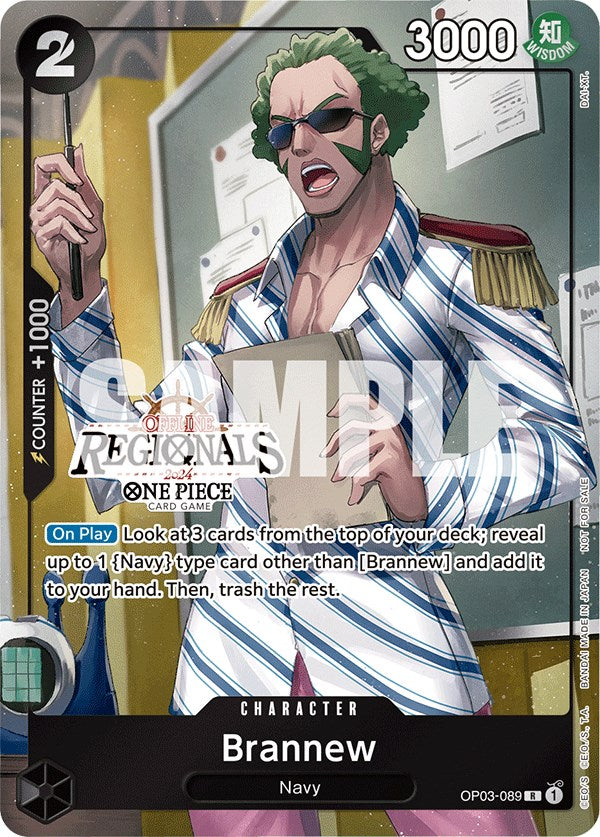 Brannew (Regional Offline 2024) [Participante] [Cartas Promocionales de One Piece]